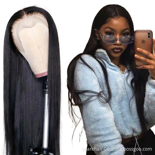 SPARK Wigs for Black Women 4*4 Glueless Transparent HD Lace Closure Wigs ,13*4/13*6/5*5 Brazilian Human Hair Front Closure Wig